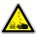 Contact avec des substances caustiques ou corrosives. Contact avec des substances caustiques ou corrosives.